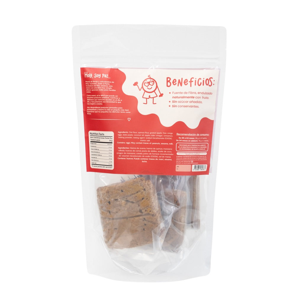 KEKITO DE MANZANA 280GR PICKY TUMMIES