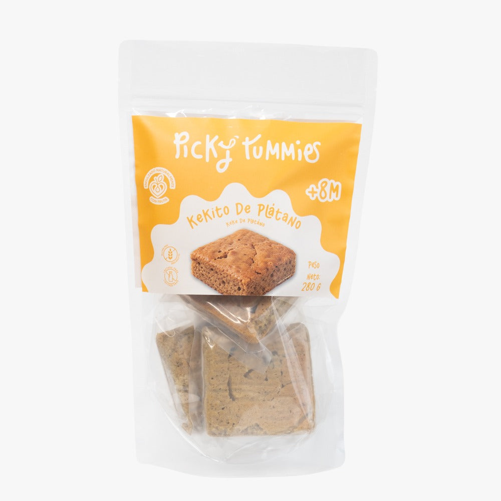 KEKITO DE PLÁTANO 280GR PICKY TUMMIES