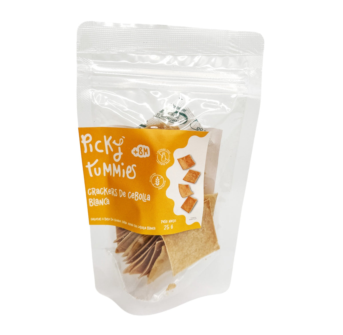 CRACKERS DE CEBOLLA BLANCA 25GR PICKY TUMMIES