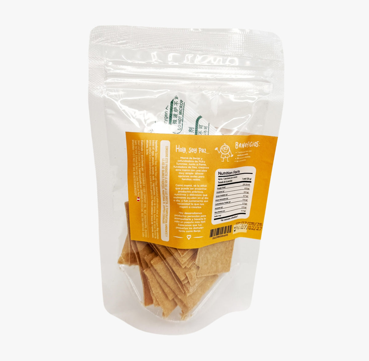 CRACKERS DE CEBOLLA BLANCA 25GR PICKY TUMMIES