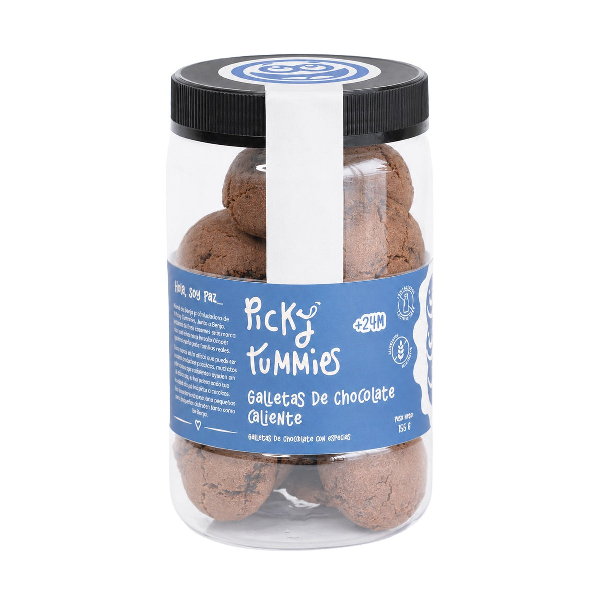 GALLETAS DE CHOCOLATE CALIENTE X 155GR PICKY TUMMIES