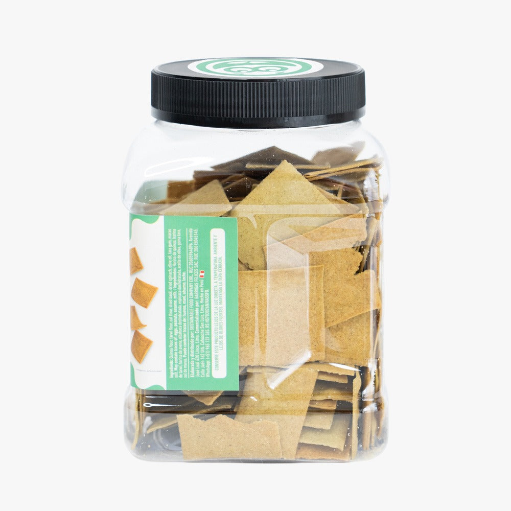 CRACKERS ALBAHACA CON ESPINACA 130GR PICKY TUMMIES