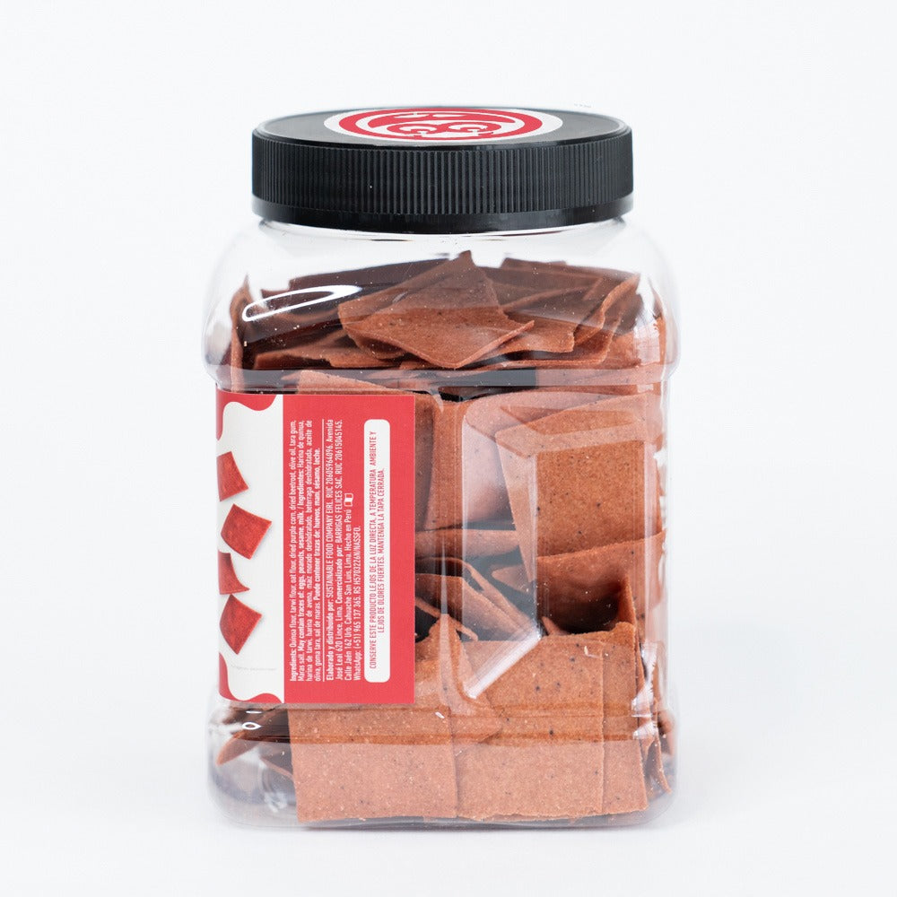 CRACKERS MAÍZ MORADO CON BETERRAGA 130 GR PICKY TUMMIES