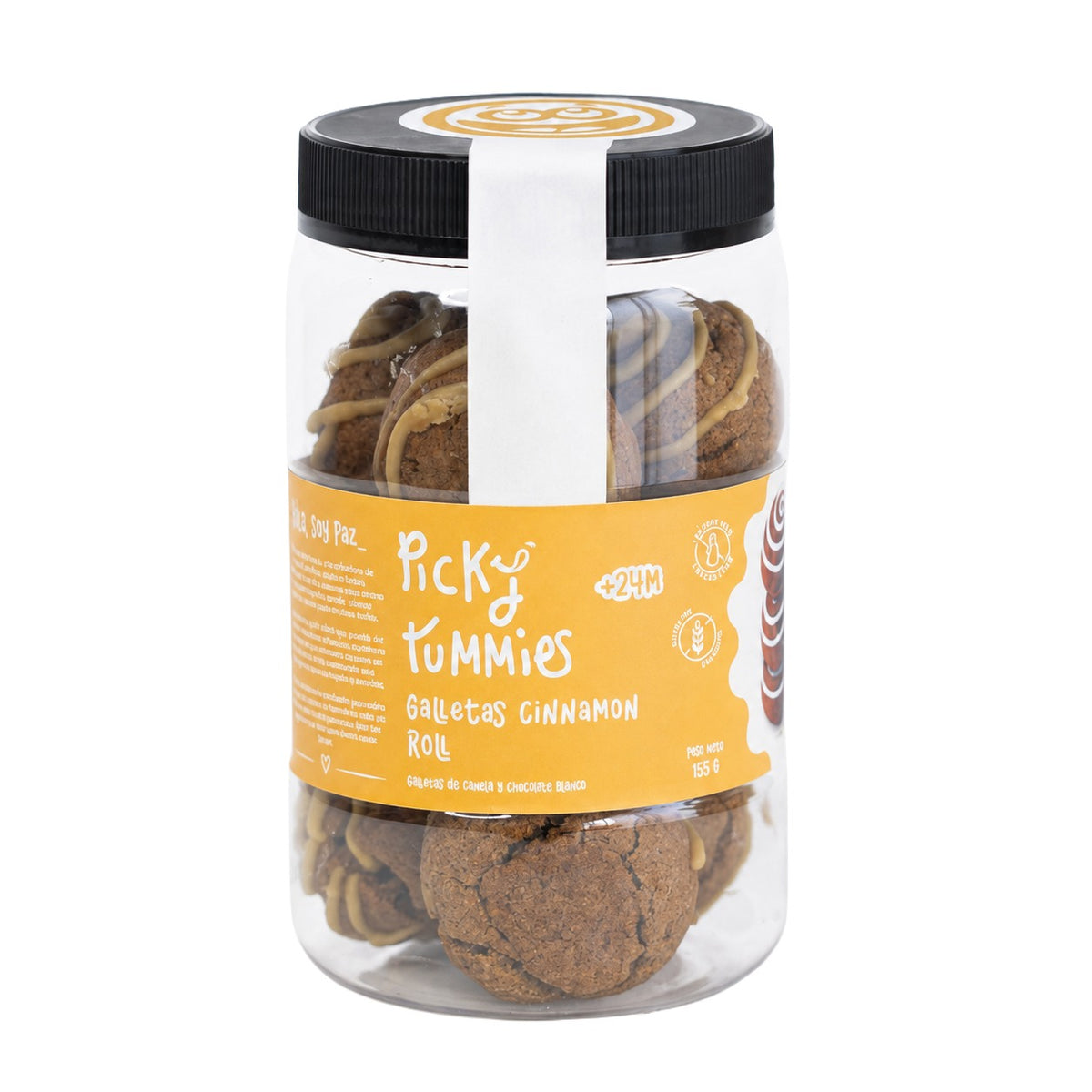 GALLETAS CINNAMON ROLL X 155GR PICKY TUMMIES
