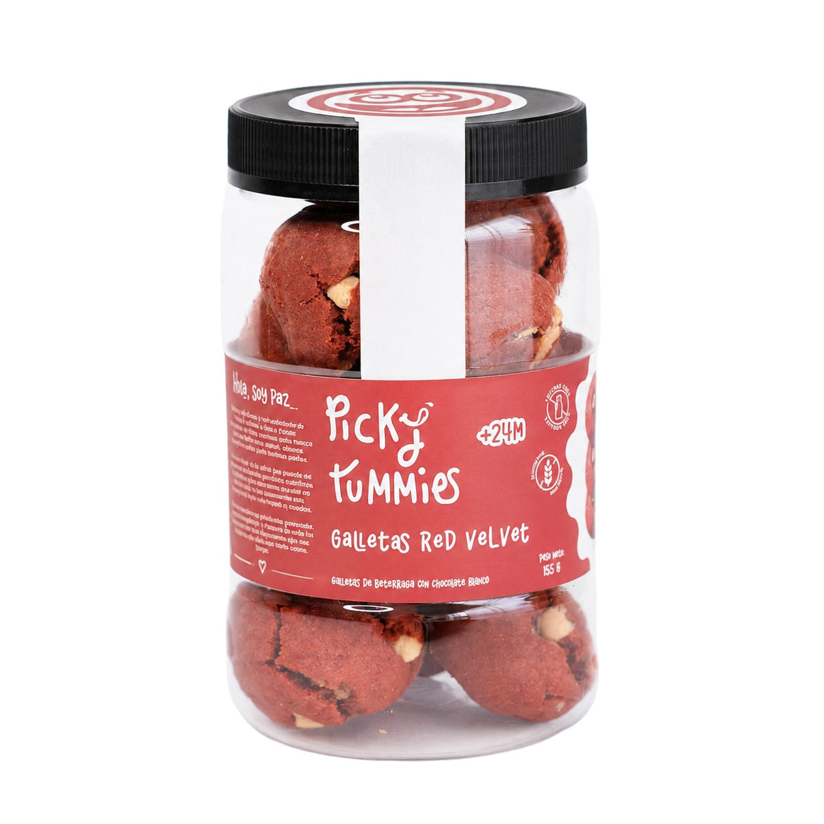 GALLETAS RED VELVET X 155GR PICKY TUMMIES