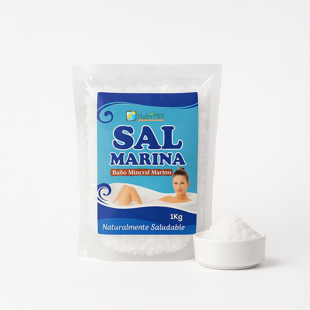 SAL MARINA GRANOS GRUESOS 1KG NUTRIMIX