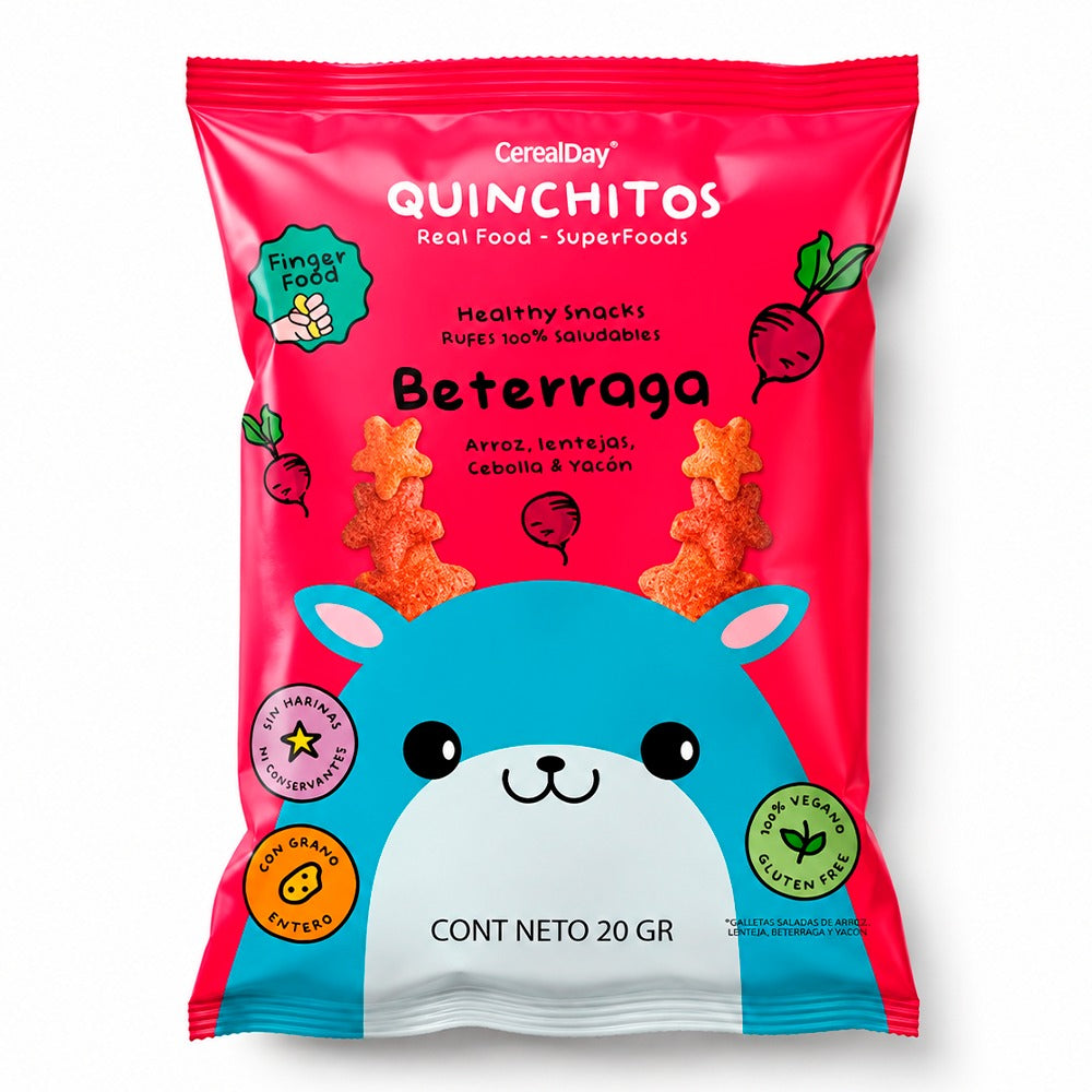 QUINCHIITOS PUFFS BETERRAGA 20 MG