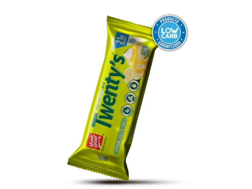 TWENTYS  LEMON CHEESECAKE 60GR - YOUR GOAL
