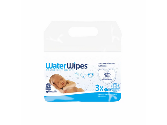 TRIPACK DE PAÑITOS HUMEDOS - WATERWIPES
