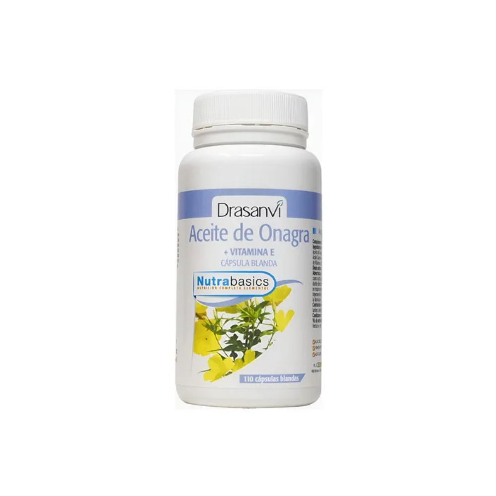 ACEITE DE ONAGRA + VITAMINA E 110 CÁPSULAS DRASANVI