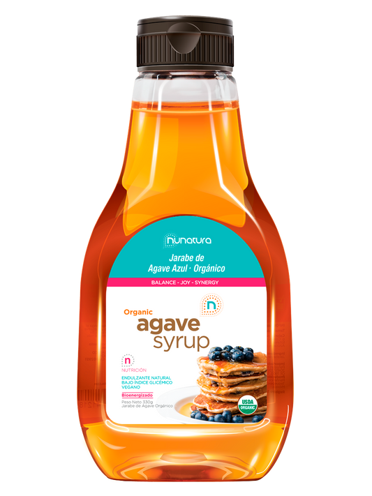 JARABE DE AGAVE ORGÁNICO 330G NUNATURA