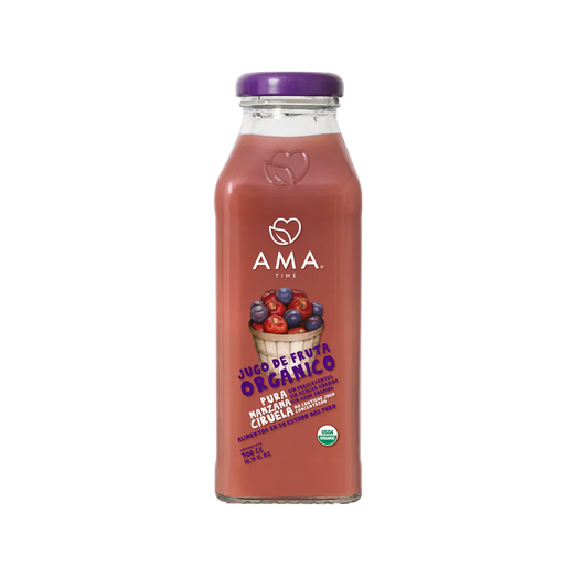 JUGO DE FRUTA MANZANA CIRUELA 300ML AMA