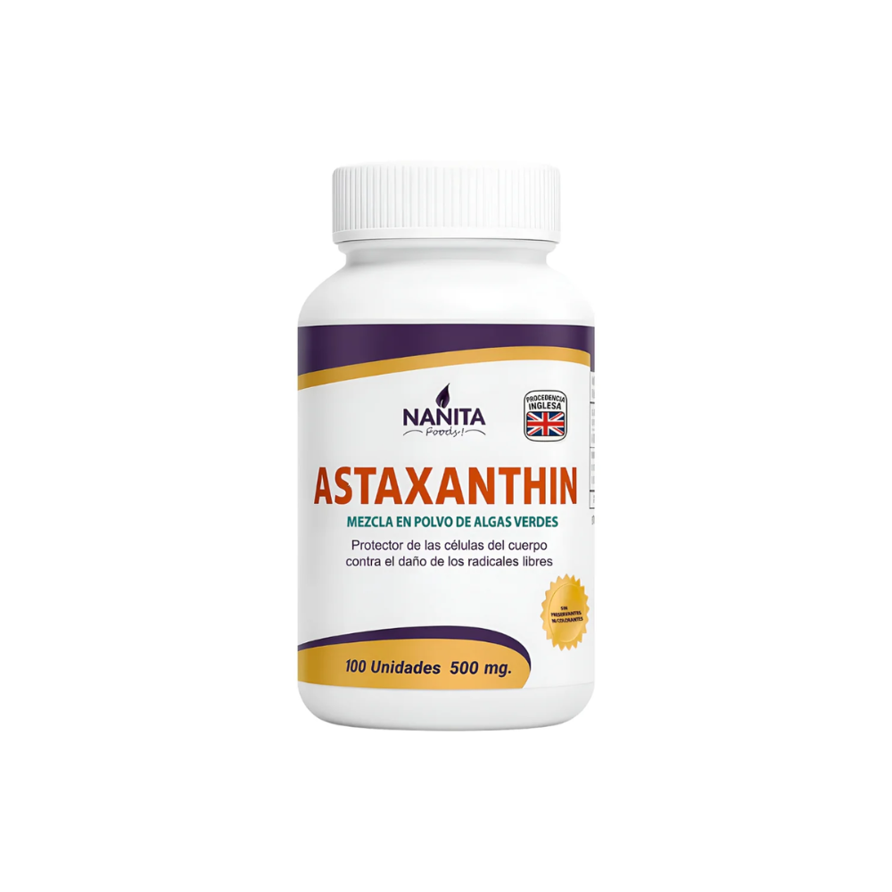 ASTAXANTINA 500MG NANITA FOODS