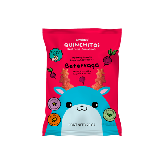 QUINCHIITOS PUFFS BETERRAGA 20 MG