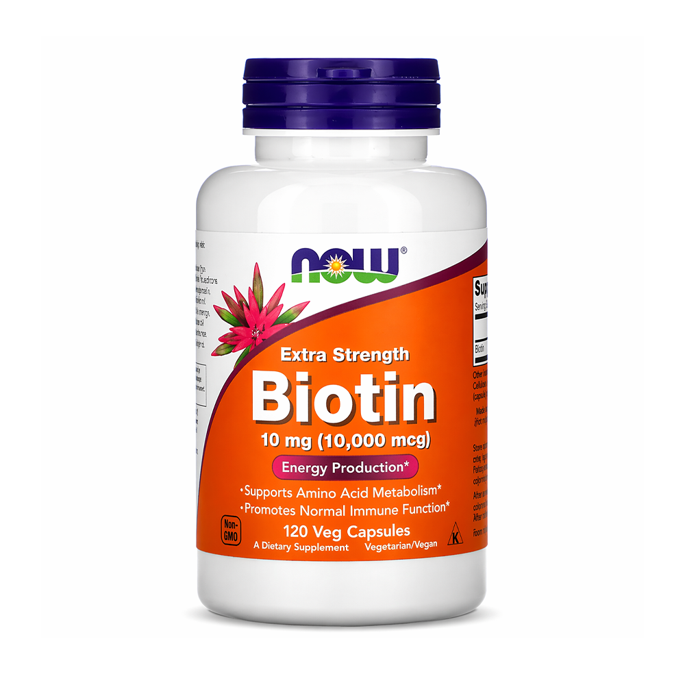 BIOTIN 120 CAP - NOW