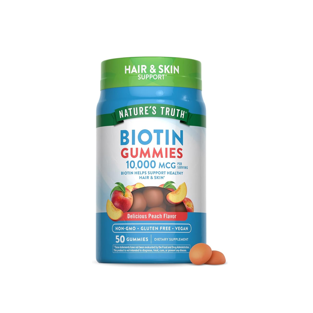 BIOTIN 10,000MCG GUMMIES PEACH FLAVOUR