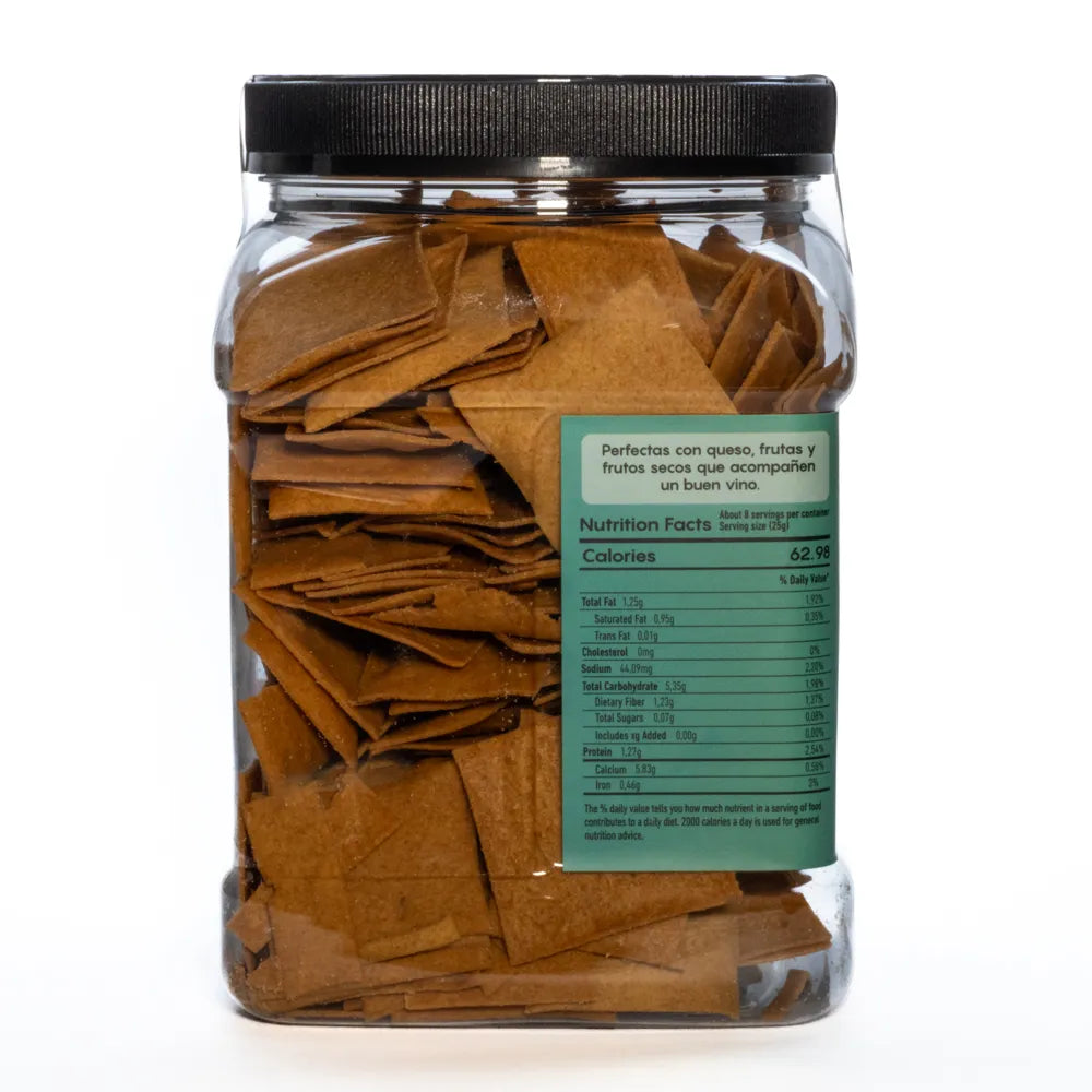 CRACKERS SALADAS DE CEBOLLA CARAMELIZADA 200GR FIKA