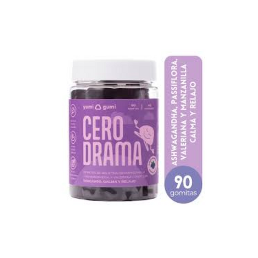 CERO DRAMA 90 GOMITAS SIN GLUTEN YUMI GUMI