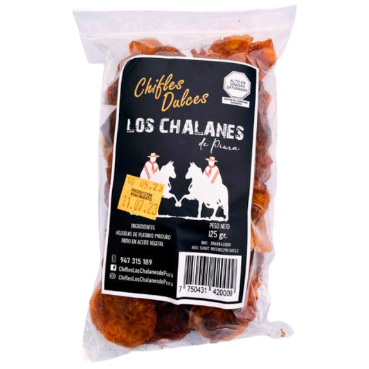 CHIFLES DULCES 125GR - LOS CHALANES