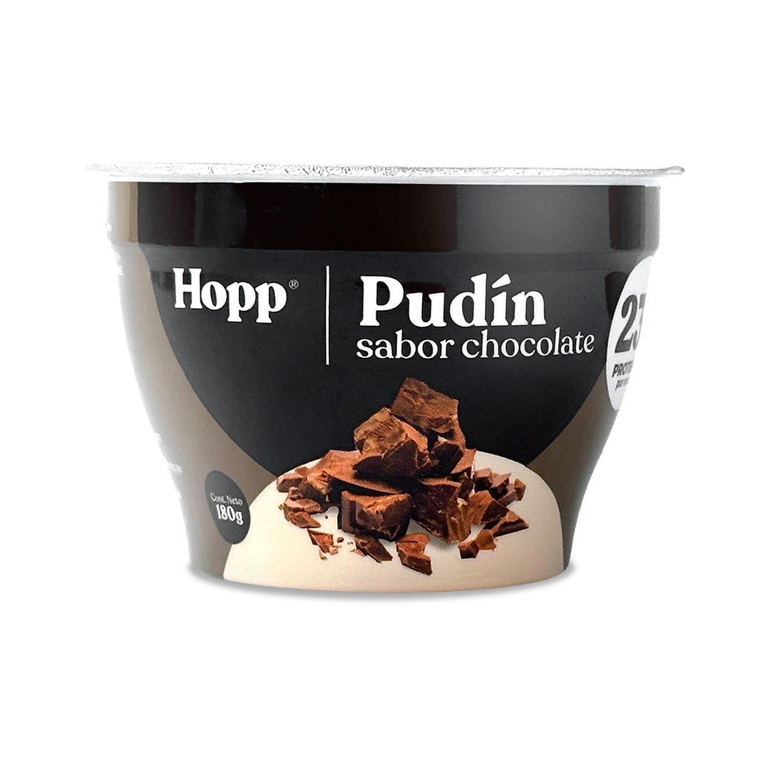 PUDIN PROTEICO DE CHOCOLATE X 180GR-HOPP