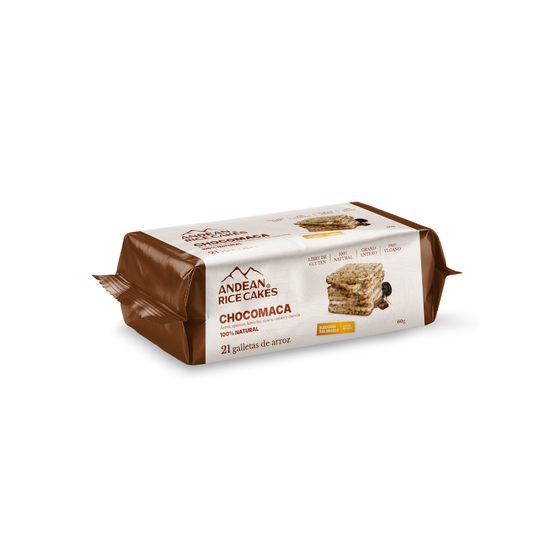 ANDEAN RICE CAKES CHOCOMACA 60GR