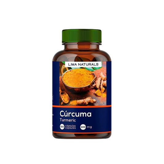 CURCUMA X 100 CAPS 500 MG - LIMA NATURALS