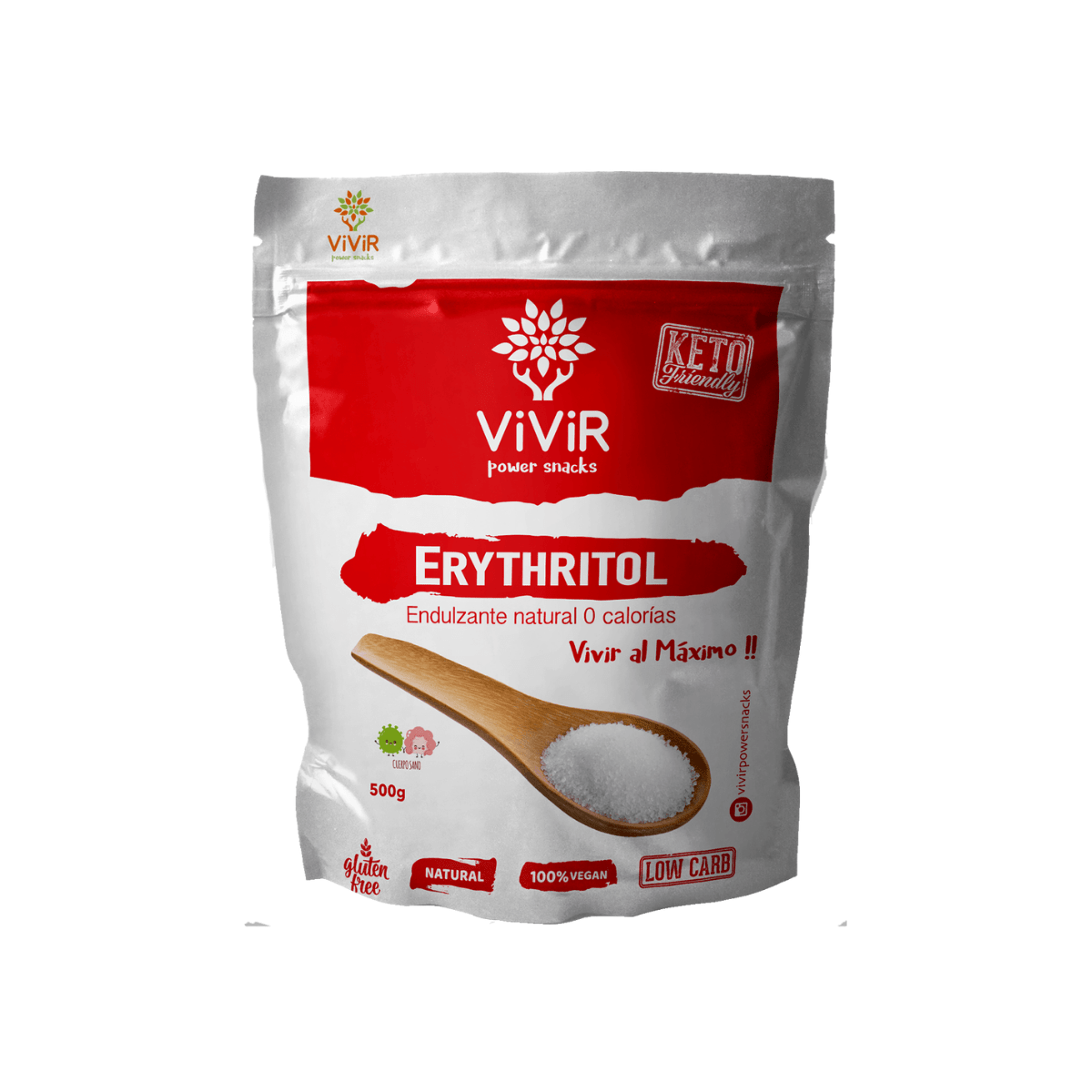 ERYTHRITOL 500 GR - VIVIR
