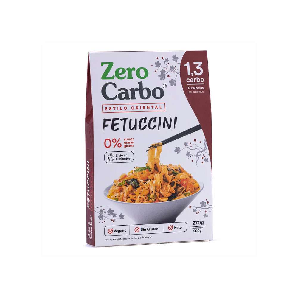 FETUCCINI ESTILO ORIENTAL 270GR - ZERO CARBO
