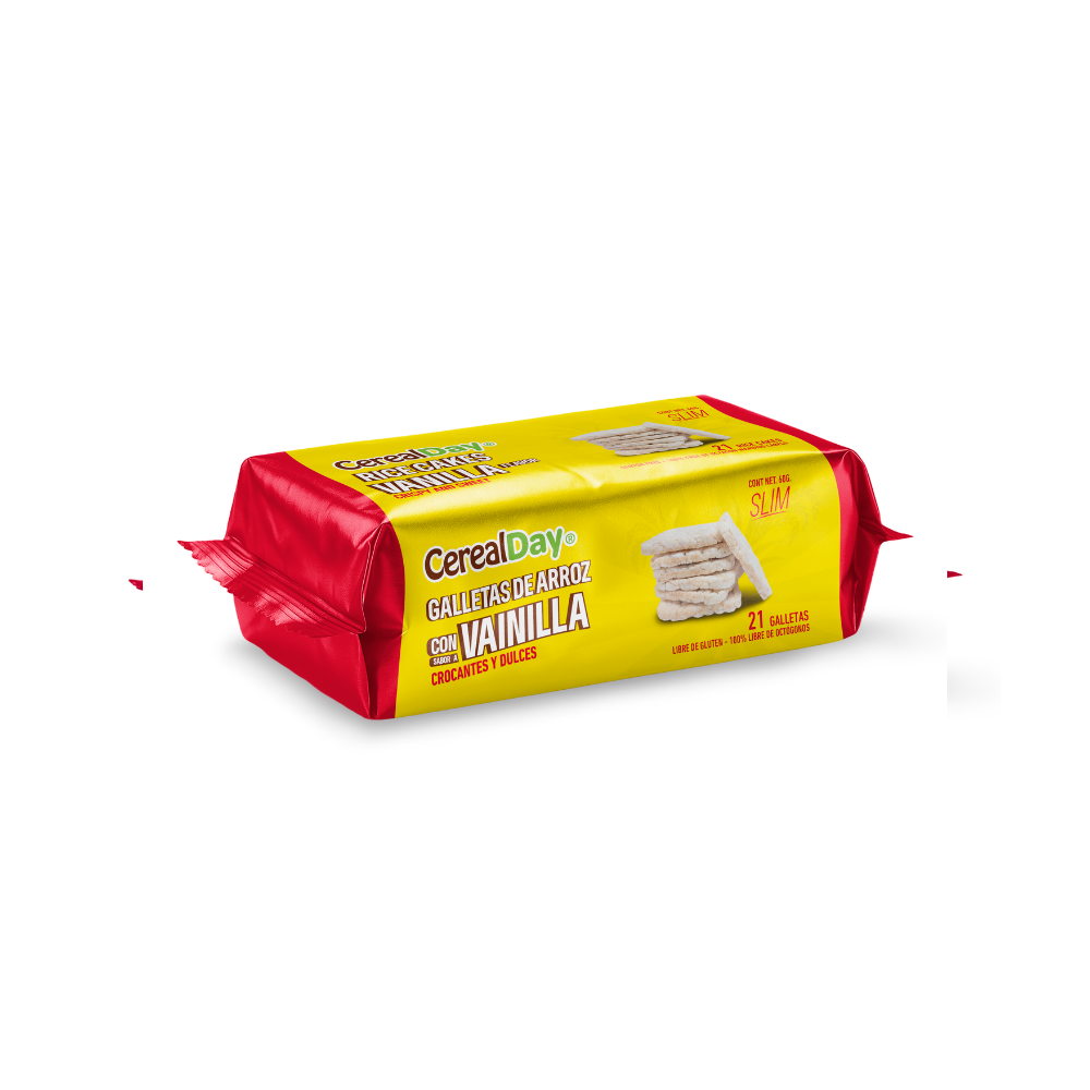 CEREAL DAY GALLETAS DE ARROZ VAINILLA 60GR
