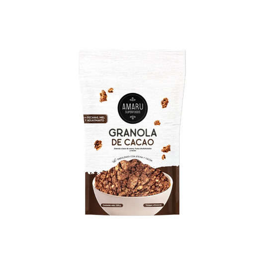GRANOLA DE CACAO AMARU  200G SALUDABLE