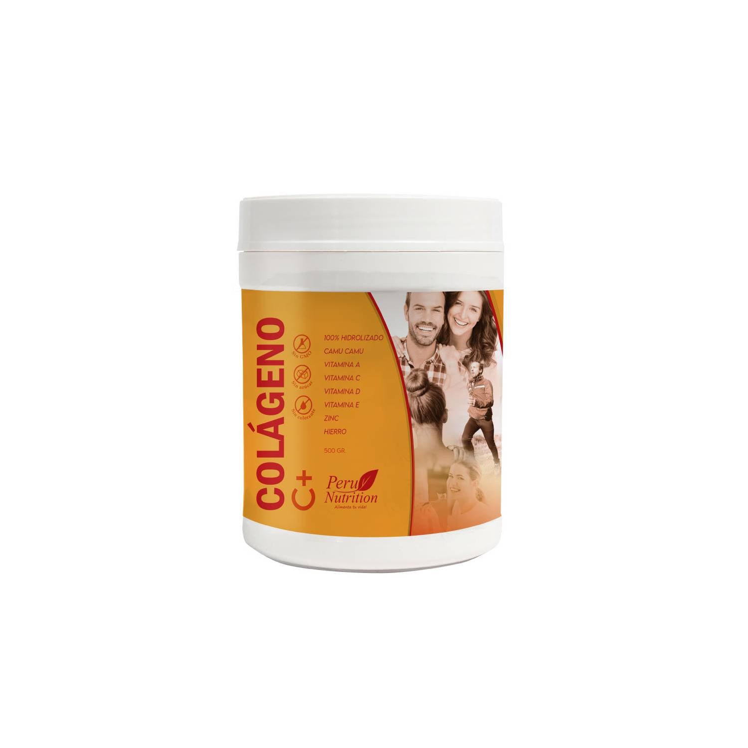 COLAGENO HIDROLIZADO C+ EN POTE 500 GR - PERU NUTRITION