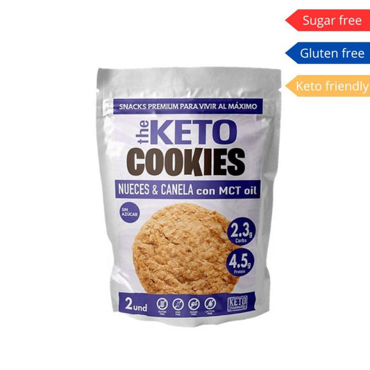 THE KETO COOKIES NUECES Y CANELA