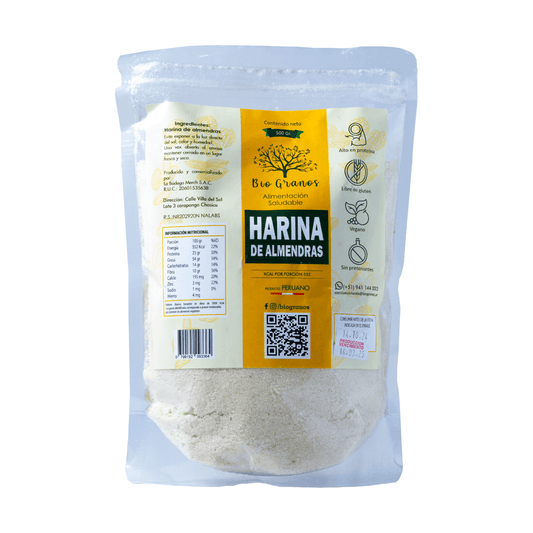 HARINA DE ALMENDRAS BIO GRANOS 500GR