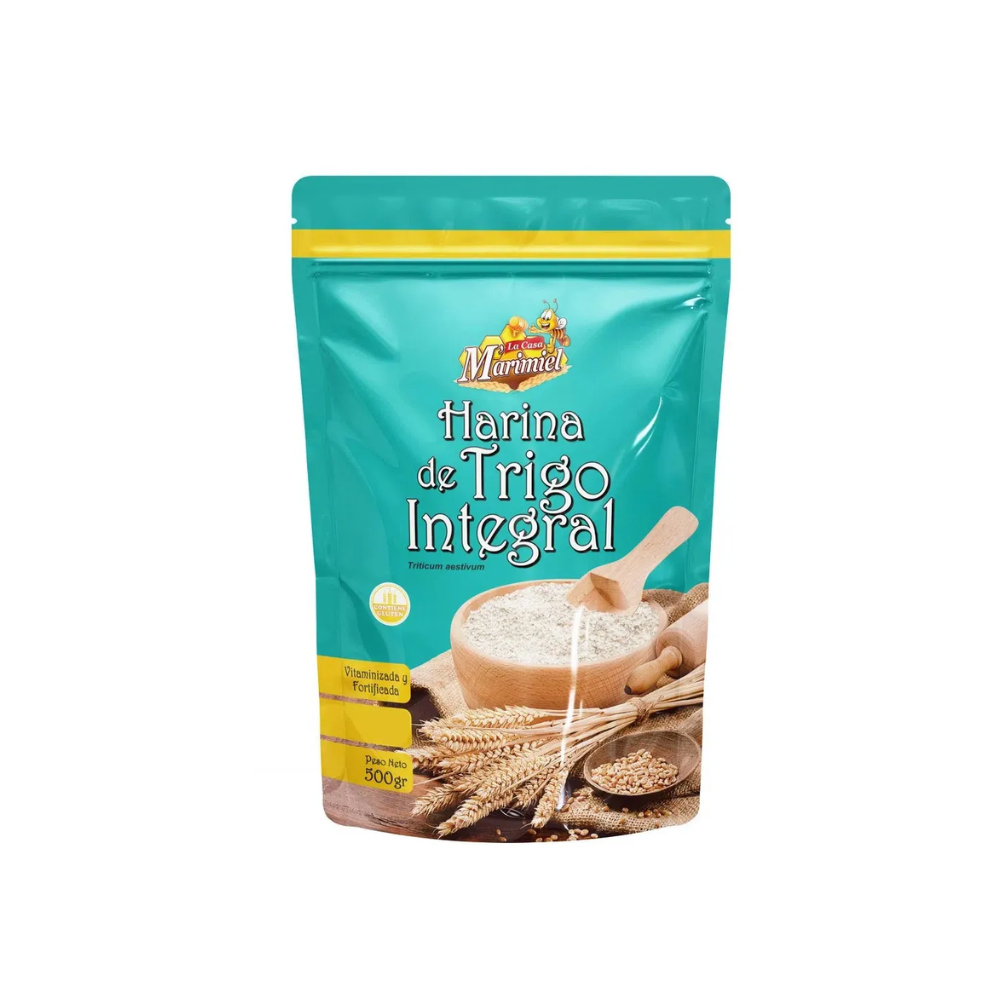 HARINA DE TRIGO INTEGRAL 500gr MARIMIEL