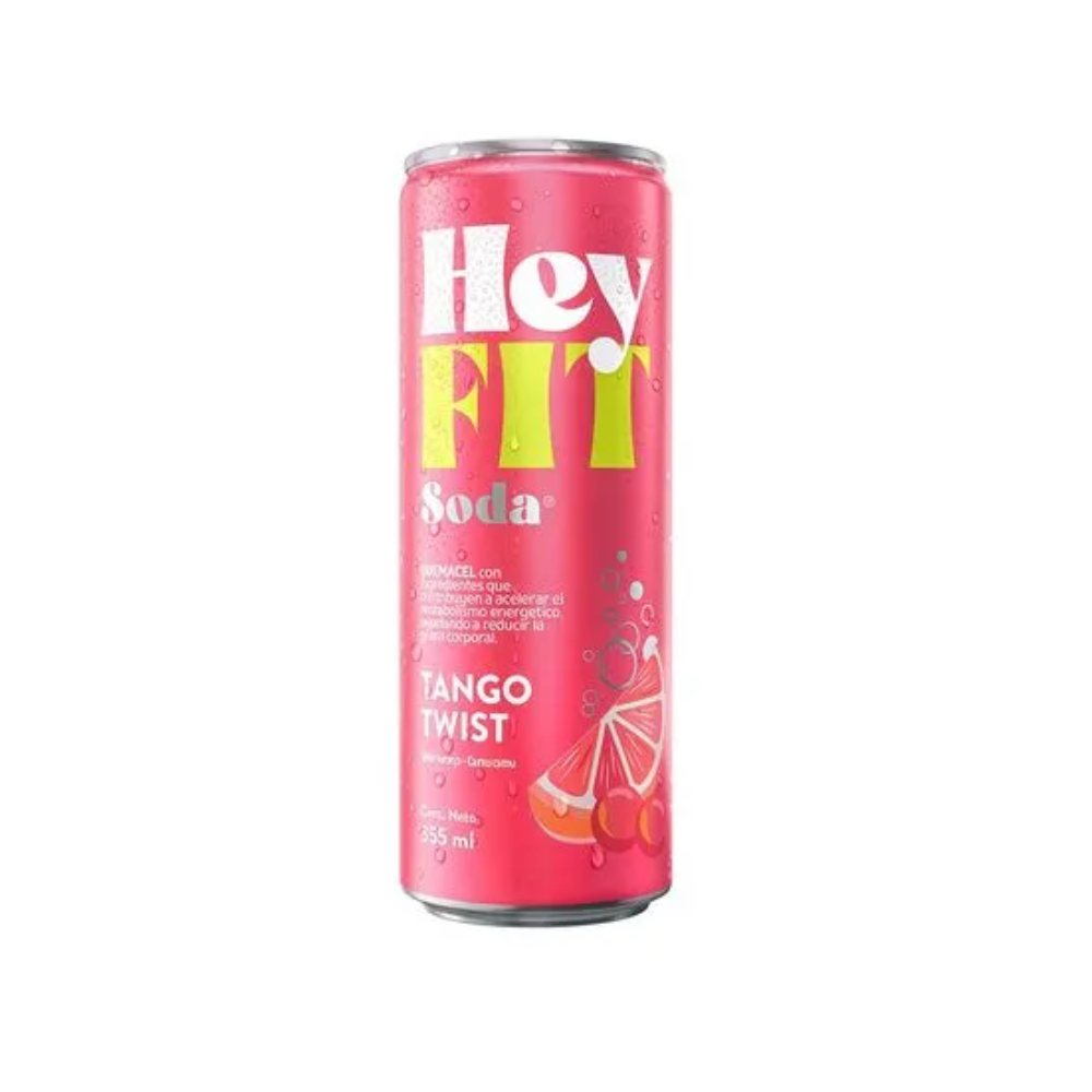 HEY FIT TANGO TWIST SODA TORONJA 355 ML LATA