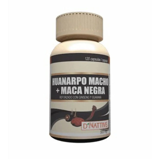 HUANARPO MACHO + MACA NEGRA - D´NATIVE 120 CAPSULAS