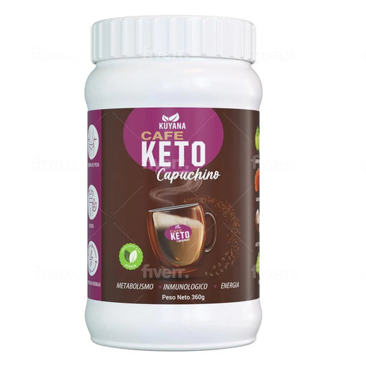 CAFE KETO CAPUCHINO 480 GR KUYANA