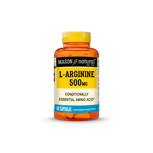L- ARGININE 500 MG - MASON NATURAL