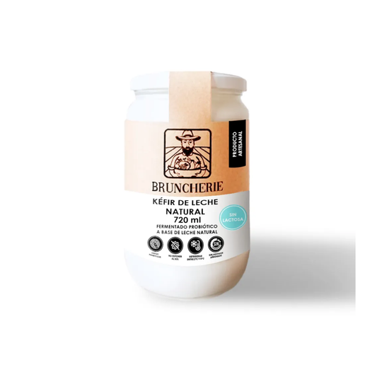 KEFIR DE LECHE NATURAL BRUNCHERIE 720ML