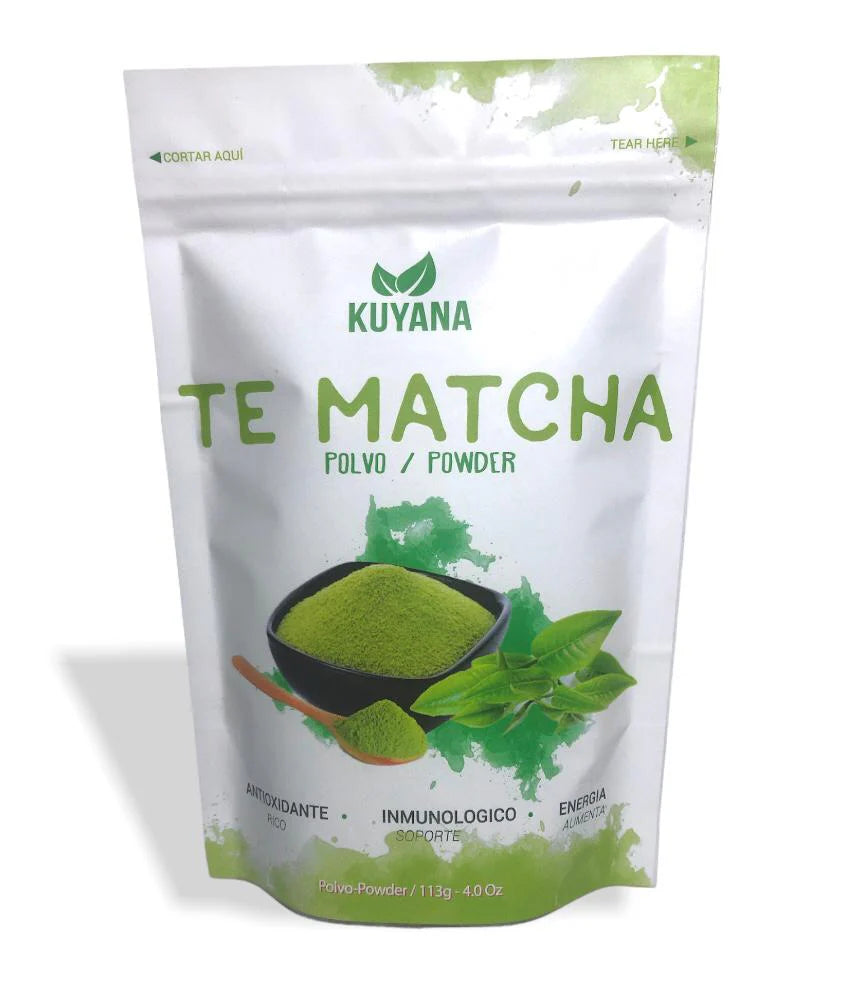 TE VERDE MATCHA POLVO 100GR KUYANA