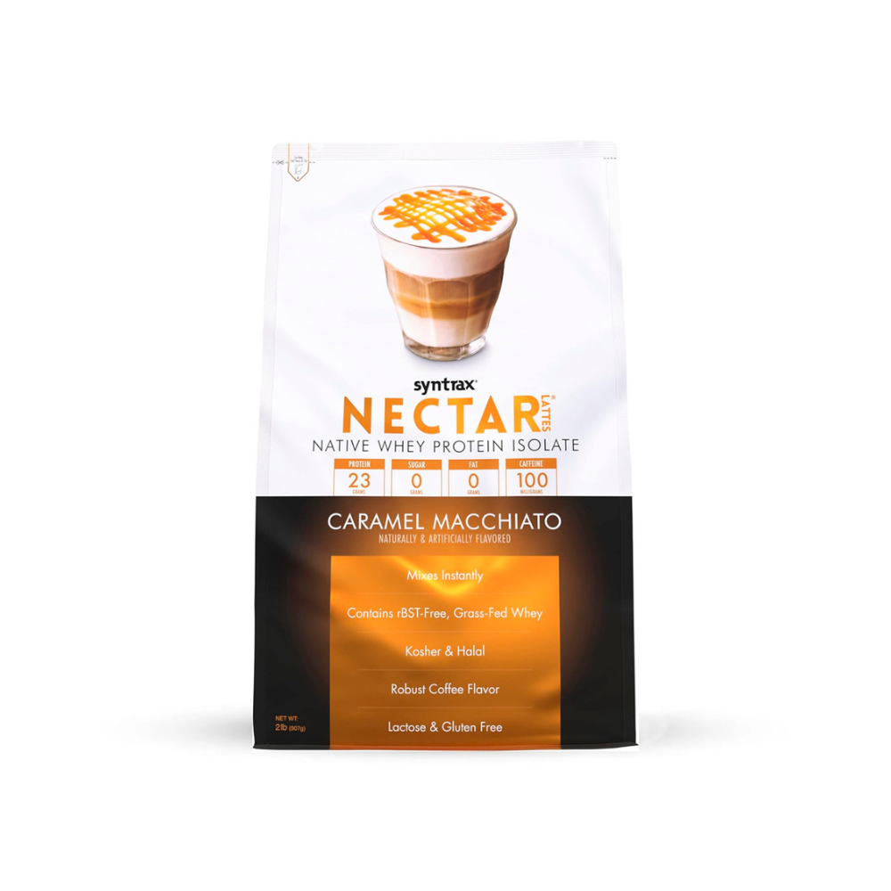 NECTAR LATTES CARAMEL MACCHIA 2LB- SYNTRAX