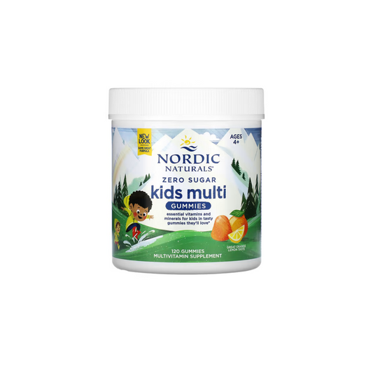 KIDS MULTI GUMMIES SABOR NARANJA LIMON 120 GOMITAS - NORDIC NATURALS