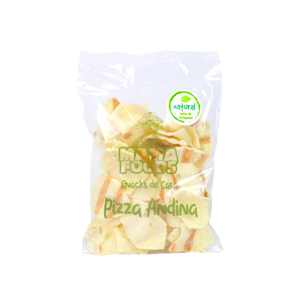 SNACK DE YUCA PIZZA ANDINA MAMA FOODS