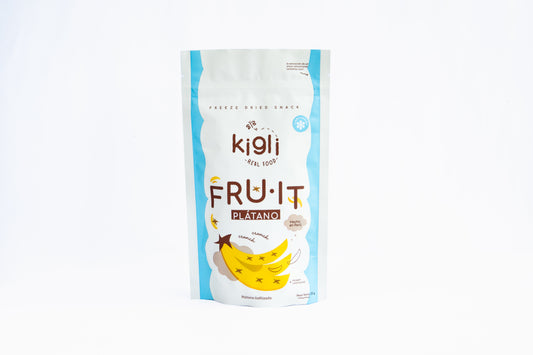 SNACK PLATANO LIOFILIZADO 15GR KIGLI