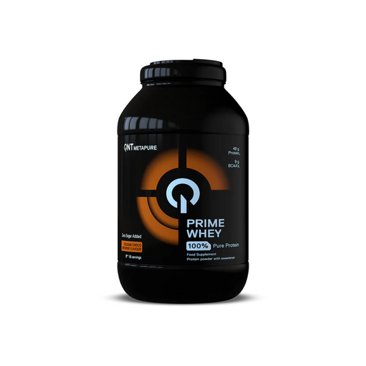 PRIME WHEY 908 G BELGIAN CHOCOLATE BROWNIE QNT