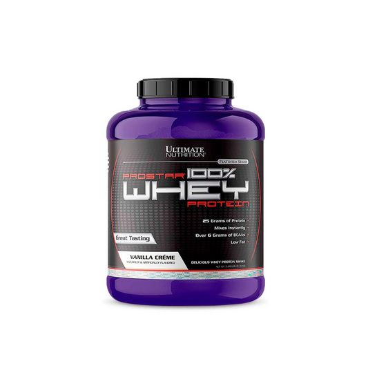 PROSTAR 100% WHEY PROTEIN 2 LB VANILLA CREME - ULTIMATE NUTRITION