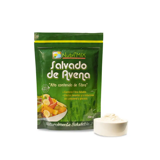 SALVADO DE AVENA 200 GR - NUTRIMIX