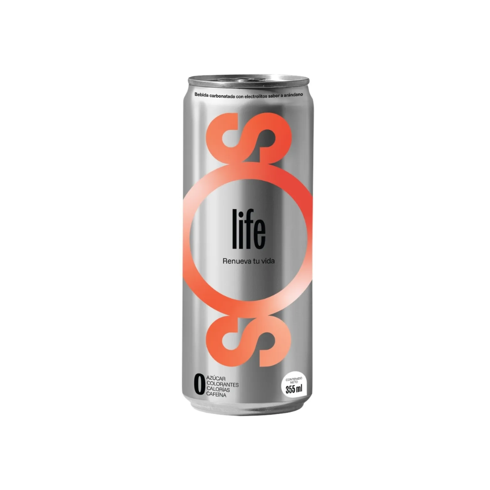SOS BEBIDA FUNCIONAL SELF CARE LIFE 355ML-LIFE SOS