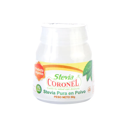 STEVIA EN POMO 50 GR - STEVIA CORONEL