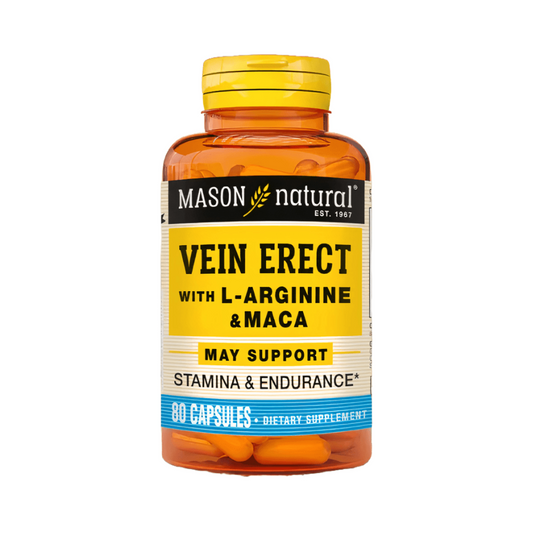 VEIN  ERECT  MACA  + L-ARGININE  MASON NATURAL